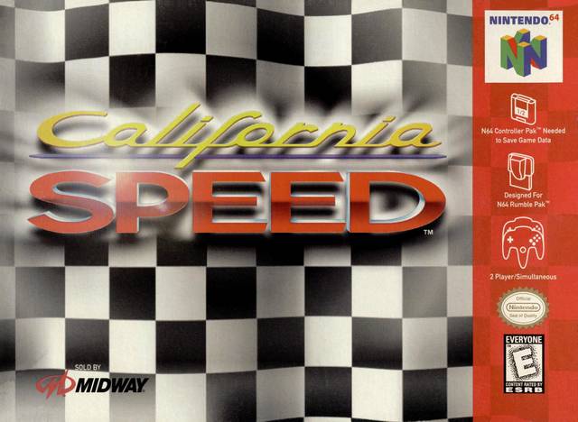N64: CALIFORNIA SPEED (COMPLETE)